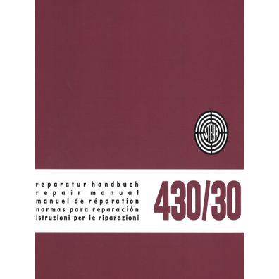 Steyr 430/30 Dieselmotor 2-Zylinder Werkstatthandbuch Reparaturanleitung