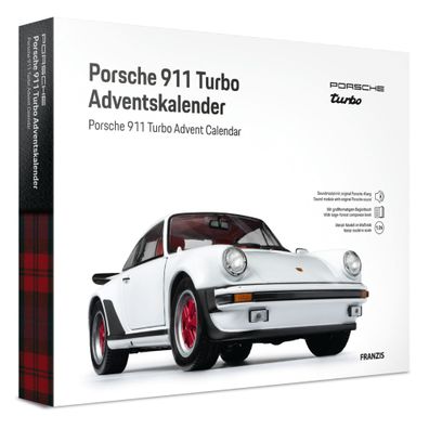 Porsche 911 Turbo Sportwagen Modellauto Modellbau Adventskalender Franzis Verlag