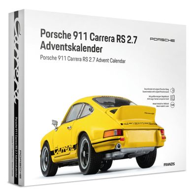 Porsche 911 Carrera RS 2.7 Sportwagen Modellauto Adventskalender Franzis Verlag