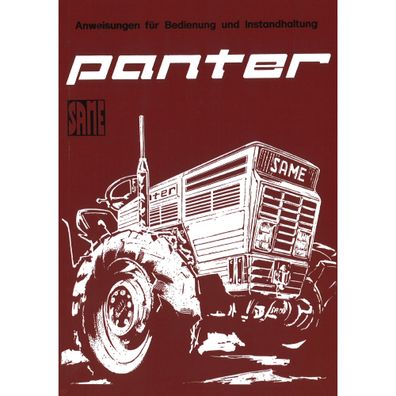 Same Panter 985 L Viertakt Diesel 5-Zyl. Bedienungsanleitung Betriebsanleitung