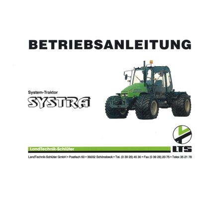 Systra 550H 550M 750H 750M Diesel Viertakt 4-Zylinder Bedienungsanleitung