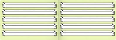 Brunnen Schreibheft A5quer Lineatur 0 16 Blatt 1045940