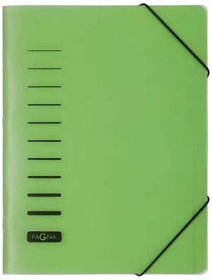 Pagna Ordnungsmappe 6 Fächer grün