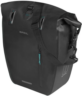 BASIL Einzeltasche "Rivo L MIK Hooks"Volumen: 25 - 31 l, Tar