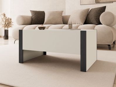 Couchtisch 103 1D Tore 06 mit zwei Klappen Couchtisch Elegante Wohnzimmer M24