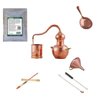 Destille Alembic 2L Kupfer