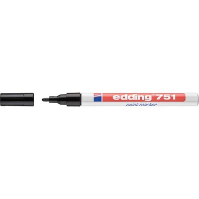 Edding Lackmarker 751 1-2 mm schwarz