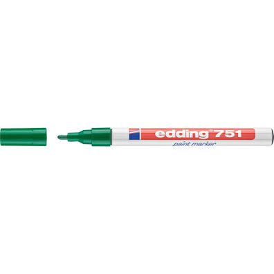 Edding Lackmarker 751 1-2 mm grün