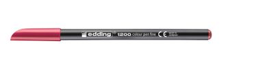 Edding Fasermaler fein 1200 1 mm karminrot