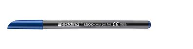 Edding Fasermaler fein 1200 1 mm stahlblau