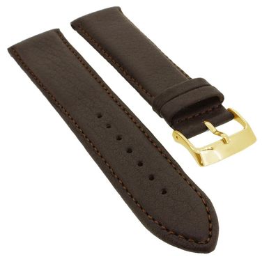 Barington Imperator Uhrenarmband wasserabweisend Rindleder braun