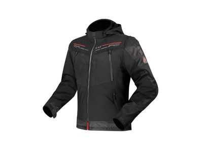 LS2 Jacke "Zirconium" Herren, Material: S Gr. XXL, schwarz / ro