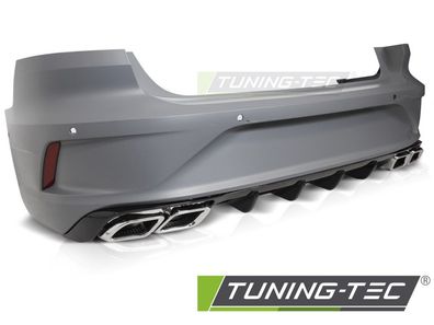 Upgrade Sport Design Heckstoßstange für VW Arteon 17-20 / 20+ Lim. Diffusor Hochgla