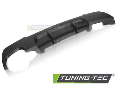 Upgrade Sport Design Heck Diffusor für BMW 3er E92/E93 Coupe/Cabrio 06-13 Doppelrohr