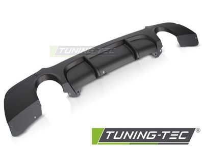 Upgrade Sport Design Heck Diffusor für BMW 3er E92/E93 Coupe/Cabrio 06-13 Einzelrohr