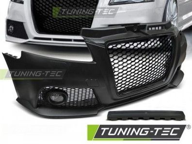 Upgrade Design Frontstoßstange für Audi A3 8PA Facelift 08-12 inkl. Zubehör und G