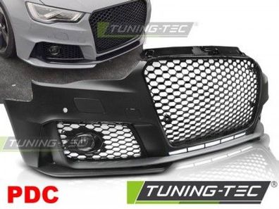 Upgrade Design Frontstoßstange für Audi A3 8V 12-16 inkl. Zubehör in Hochglanz sch