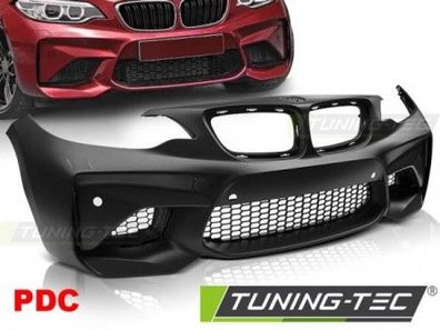 Upgrade Design Frontstoßstange für BMW 2er F22/F23 13-17 schwarz
