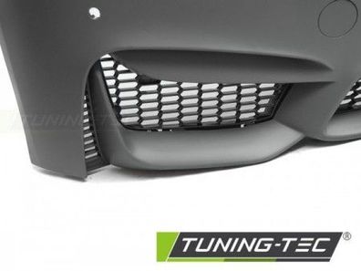 Upgrade Design Frontstoßstange für BMW 3er F30/F31 11-18 inkl. Zubehör schwarz