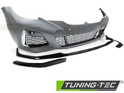 Upgrade Design Frontstoßstange für BMW 3er G20/G21 Lim./Touring ab 2019 mit PDC