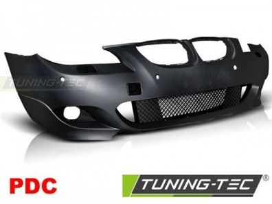 Upgrade Design Frontstoßstange für BMW 5er E60/E61 Lim./Touring 07-10 schwarz mit P