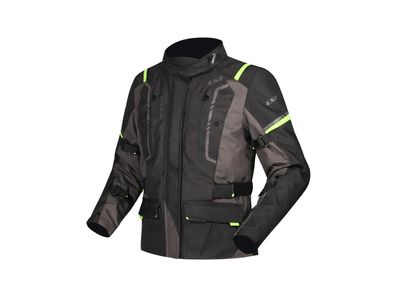 LS2 Jacke "Narvik" Damen, Material: 600D Gr. M, schwarz / grau