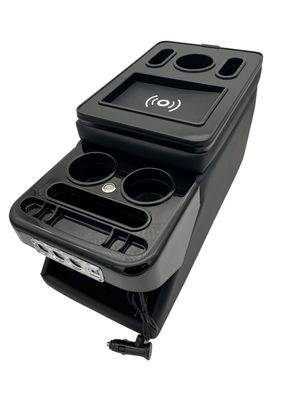 Black Edition Staufach Mittelkonsole Ablage für alle Opel Zafira Life / Lounge 21+ m