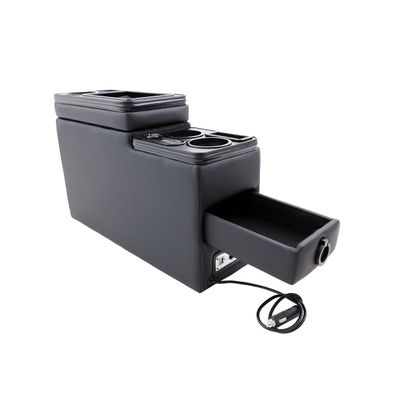 Black Edition Staufach Mittelkonsole Ablage für Nissan NV300/NV400 16+ mit RGB Farbw