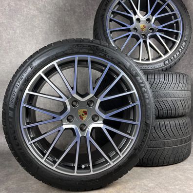 Winterräder Porsche Cayenne E3 Original 21" RS Spyder Felgen Turbo S 9Y0044610H