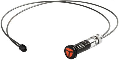 Lenklock Zahlen-Kabelschloss "Lenklock"SB-verpackt, 3 mm sta