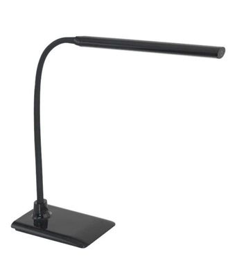 EGLO Schreibtischlampe LAROA Tischlampe schwarz 4000K Touch EEK: (Spektrum A-G)