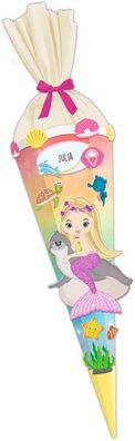 Schultüten Bastelset Easy Line Rainbow Meerjungfrau von Ursus