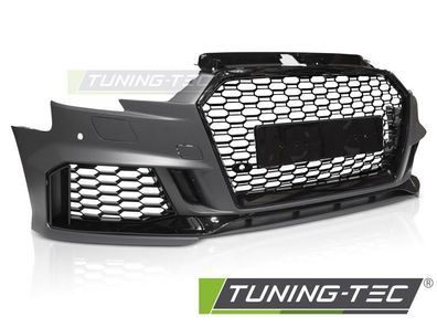 Upgrade Design Frontstoßstange für Audi A3 8V Facelift 17-20 inkl. Zubehör in Hoch