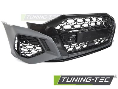 Upgrade Design Frontstoßstange für Audi A3 8Y 19-24 inkl. Zubehör in Hochglanz sch