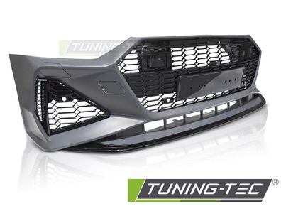 Upgrade Frontstoßstange Sport für Audi A7 4G 18-23 inkl. Zubehör in Hochglanz schw