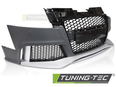 Upgrade Frontstoßstange Sport für Audi TT 8J 06-14 inkl. Zubehör in Hochglanz schw
