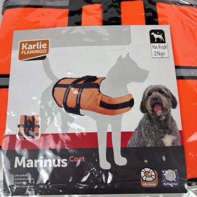 Karlie Schwimmweste Aqua-Top M - Nylon - Orange - 35 cm