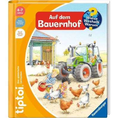 Ravensburger tiptoi Wieso? Weshalb? Warum? Auf dem Bauernhof, Lernbuch