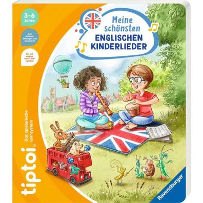 Ravensburger tiptoi Meine sch&#195; #182; sten englischen Kinderlieder, Lernbuch