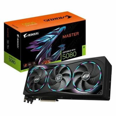 Gigabyte RTX5080 AORUS Master, 16GB GDDR7 HDMI 3xDP