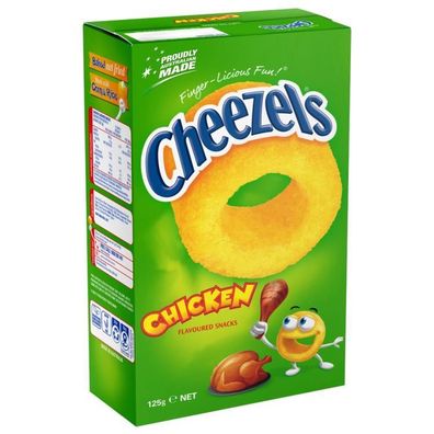 Cheezels Chicken Flavoured Snacks Box [MHD: 03.01.2026] 125 g