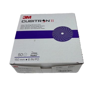 3M™ Cubitron™ II HOOKIT™ CLEAN Sanding Abschleifscheibe, 6 IN (150 MM)