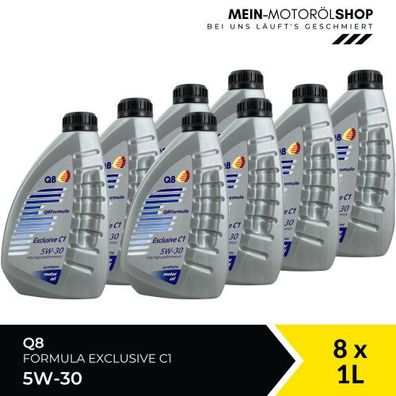 Q8 Formula Exclusive C1 5W-30 8x1 Liter