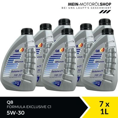 Q8 Formula Exclusive C1 5W-30 7x1 Liter