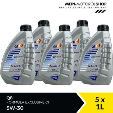Q8 Formula Exclusive C1 5W-30 5x1 Liter
