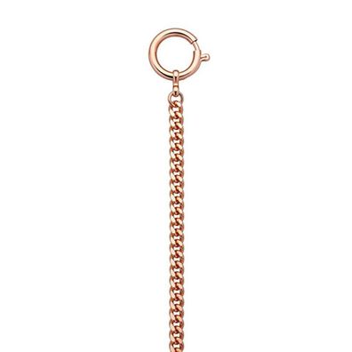 Taschenuhr Kette - Messing Rosé - Panzer 30cm