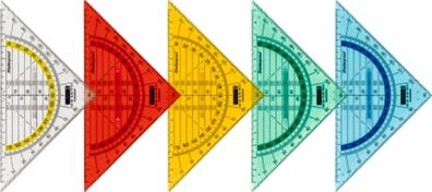 Brunnen Geometrie-Dreieck 16cm bruchsicher Griff 104975701