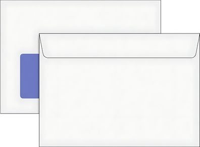 Brunnen Briefumschlag C6 Fenster HK weiss 25 Stück 1053558