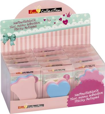 Brunnen Haftnotizblock Girls 3 Formen 105588202