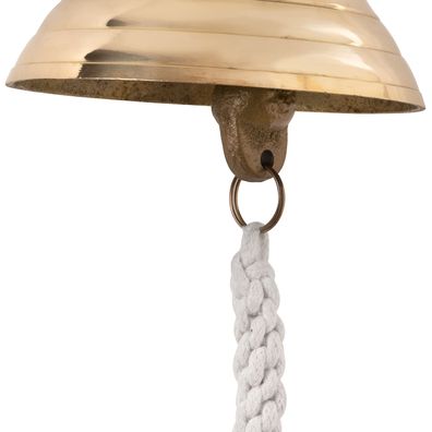 Schiffsglocke Messing 1841 mit Anker